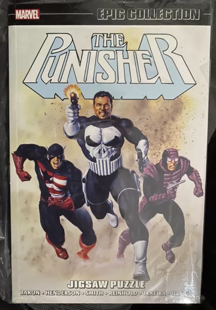 Punisher Epic Collection: Jigsaw Puzzle Marvel TPB Vol 4 RARE OOP NEW unread