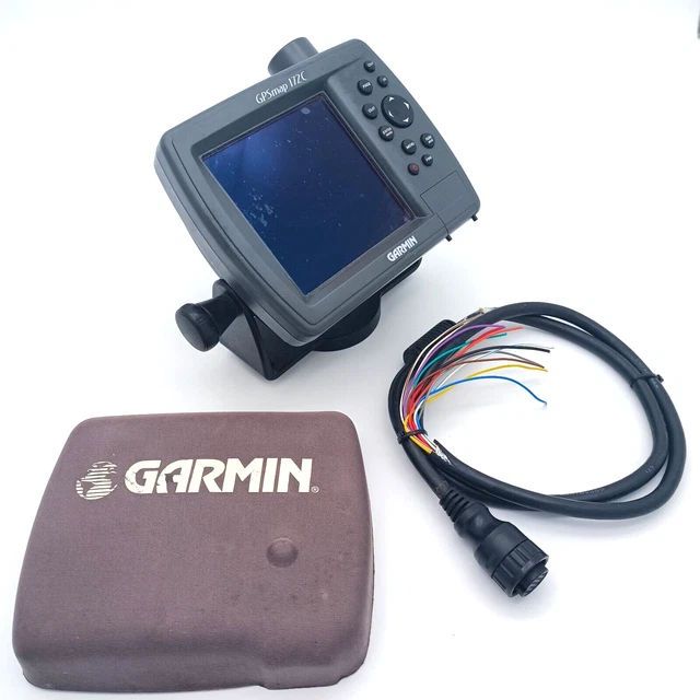 GARMIN GPSMAP 172C chartplotter Build In GPS Ant w/ Mount Cable Marine