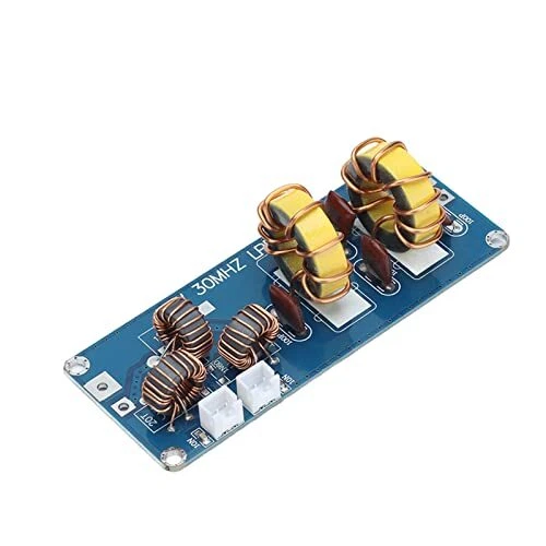 Module Filtre Secteur Audio HiFi - Purifie Le Courant AC, Réduit Le Bruit - Courant Nominal 10A, Entrée/sortie 110-250V - Facile à Intégrer