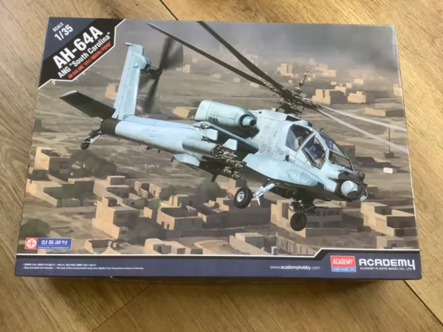 Academy AH-64A ANG 'South Carolina' Helicopter 1/35 scale