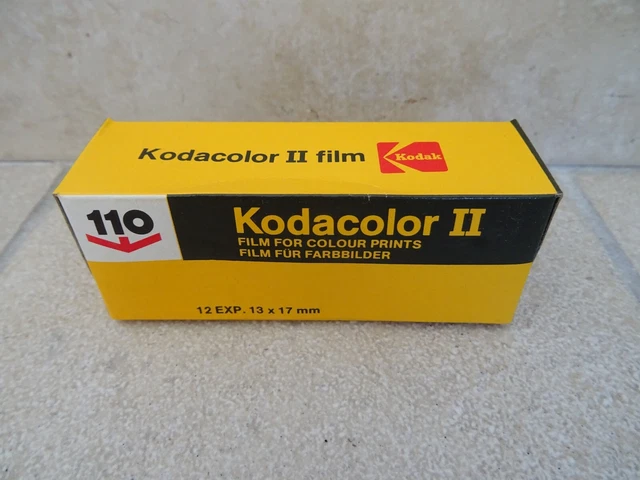 KODAK C110-12 KODACOLOR II PELLICULE NEUVE film négatif Caméra EXP ...