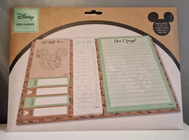 Disney Lilo & Stitch Sticky Notes To Do List & Ruler Set Notebook