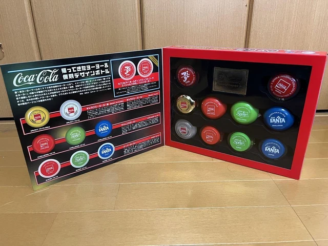 Rare Yo-Yo Coca-Cola 7&i 7-Eleven 2006 Limited All 8 types Novelty item F/S JAPA