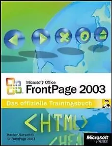 Microsoft Office FrontPage 2003. Das offizielle Tra... | Buch | Zustand sehr gut