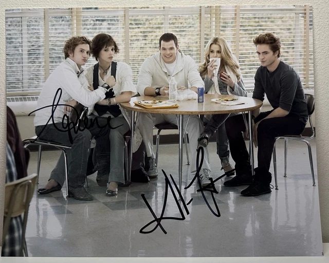 Twilight Ashley Greene Kellan Lutz Alice/Emmett Cullen Signed Autograph Uacc Coa