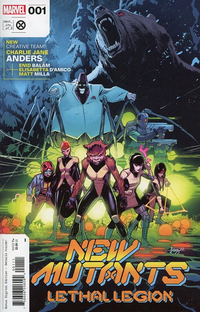 New Mutants Lethal Legion Limited Series Listing (#1 Available/You Pick)
