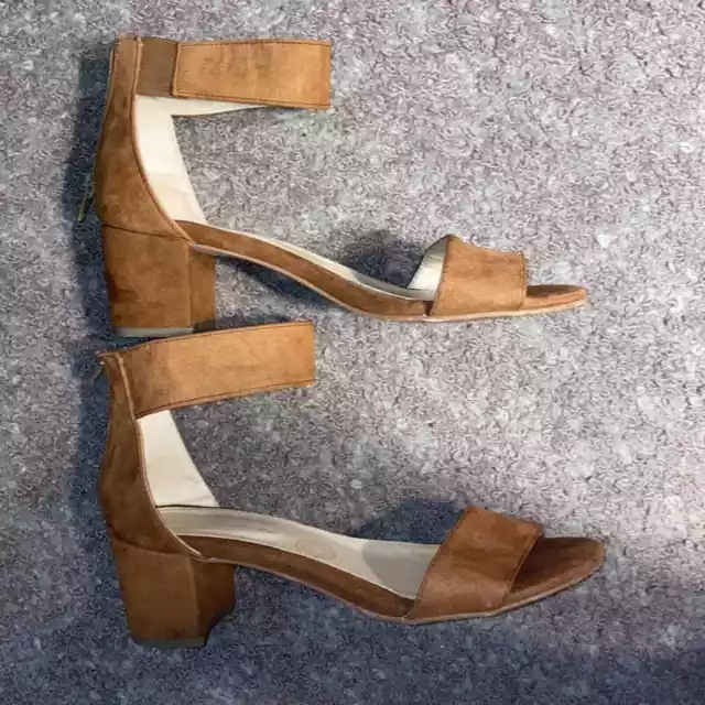 Brown/tan summer heels 3