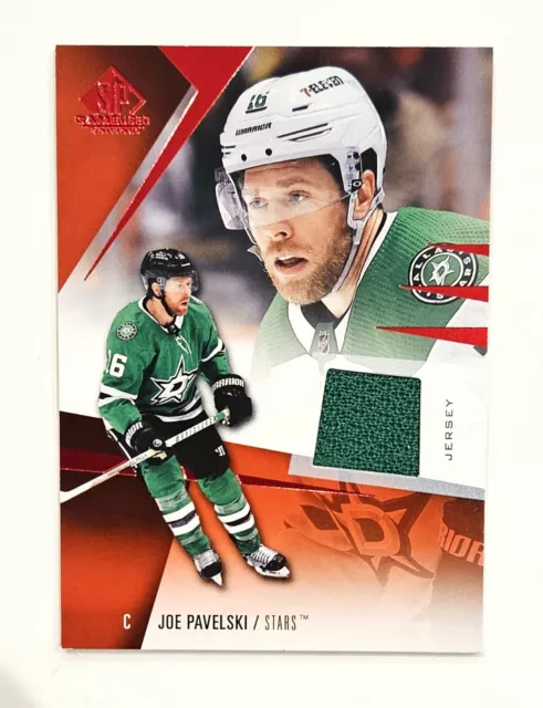 Joe Pavelski Jersey - 2023-24 Upper Deck SP Game Used #114