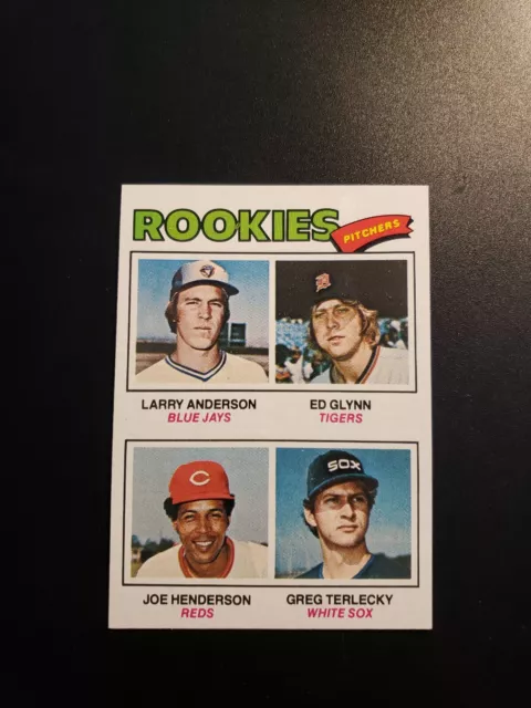 1977  Topps Rookie Pitchers - Anderson / Glynn / etc. NM-MT++🔥. LOOKS MINT