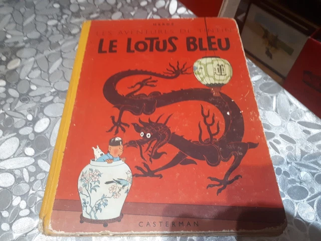 Bd Humoristique Sur Les Chats Page De Garde Bleue ANCIENNE BD TINTIN Le Lotus Bleu EUR 3,00 - PicClick FR