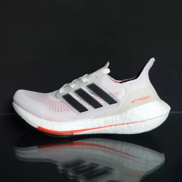 Adidas Ultraboost 21 Kid's Size 4 Y Sneakers Running Shoes White Trainers #560