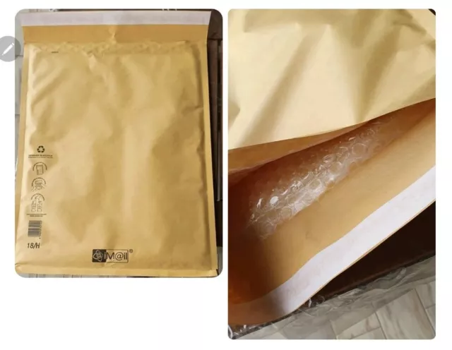 Buste Imbottite postali avana film bolle interno 15x21cm (50pz.) 35x47cm (25pz.)