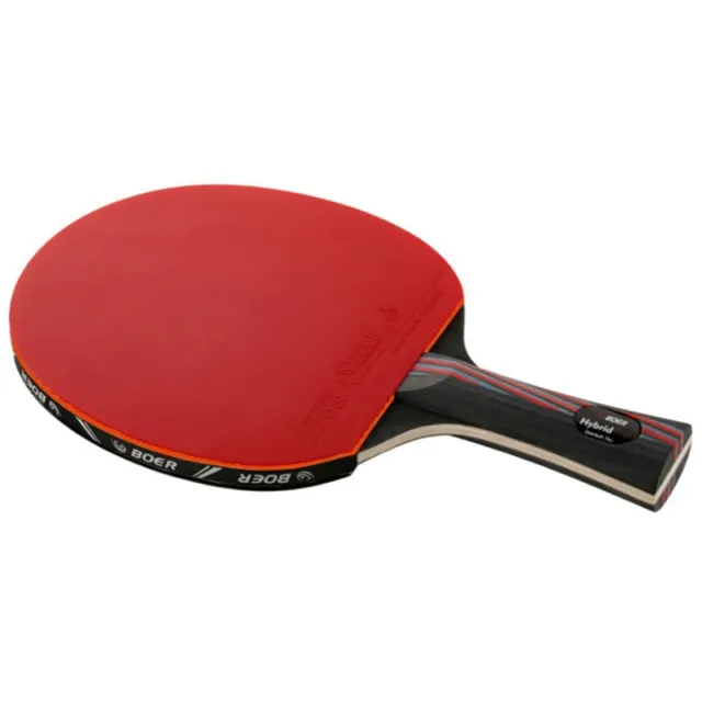 Boer Carbon Fiber Table Tennis Racket Blade Racket Bat for Adult Club Train R8I7
