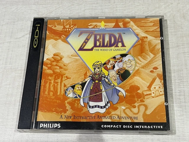 Zelda The Wand Of Gamelon Philips CD-i Game Rare 1993 Nintendo - UK Seller