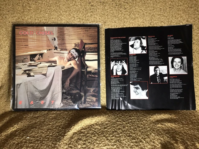 Cold Chisel Lp East 1St Pressing Wea Records Vinyl W/ Lyrics Sleeve