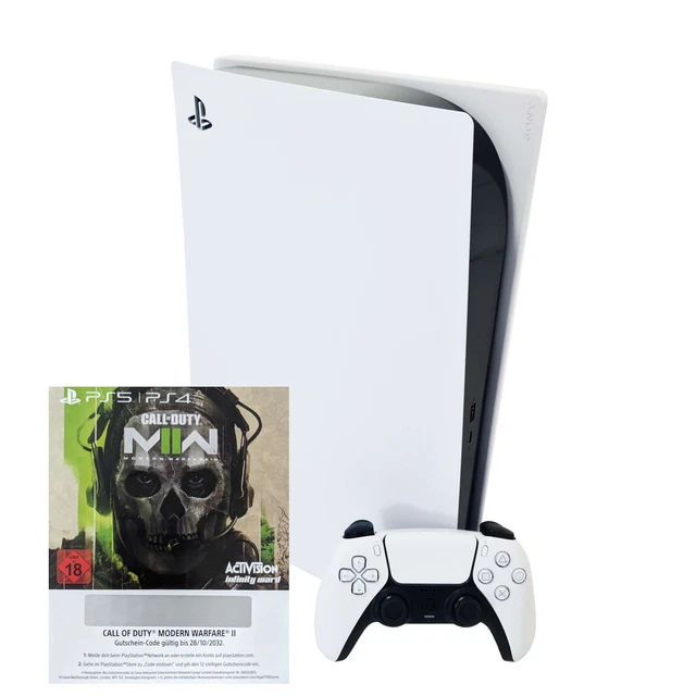 SONY PLAYSTATION 5 Digital Edition console de jeu blanche + PS5