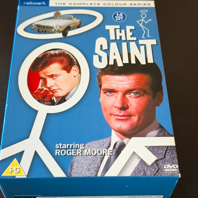 THE SAINT COMPLETE Colour Series DVD 14-Disc Set Roger Moore DISC