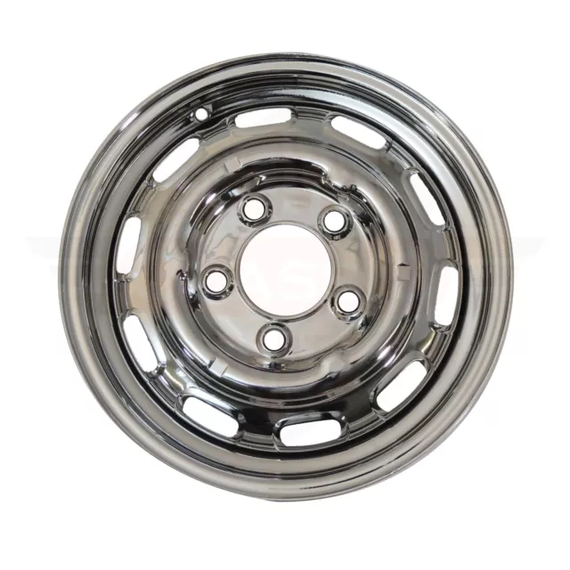 Steel Wheel 5.5x15 inch 5/130 ET42 Chrome for 1964-1969 Porsche 356C 911 912