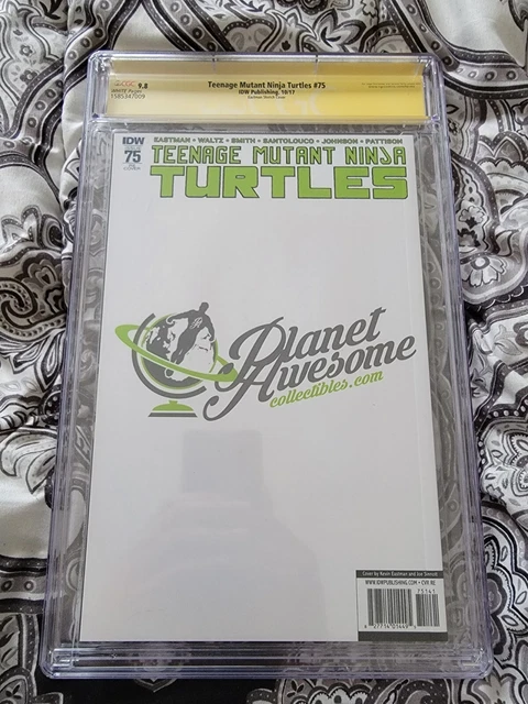 Teenage Mutant Ninja Turtles 75 CGC SS 9.8 Sinnott Eastman Virgin Sketch Variant 2