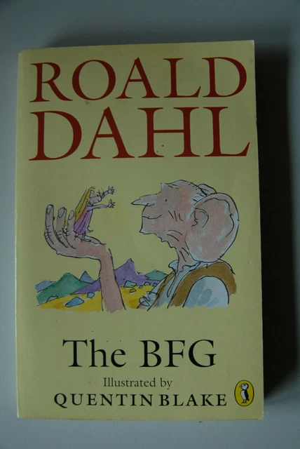 ROALD DAHL THE BFG Illustrated by Quentin Blake PENGUIN £5.87 - PicClick UK