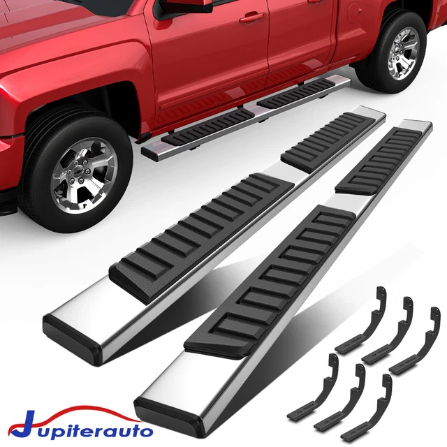 6& RUNNING BOARDS For 20192022 Chevy Silverado GMC Sierra Double