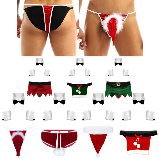 SEXY MALE SANTA Clause Christmas Stripper Fancy Dress Costume 8.95 -  PicClick UK