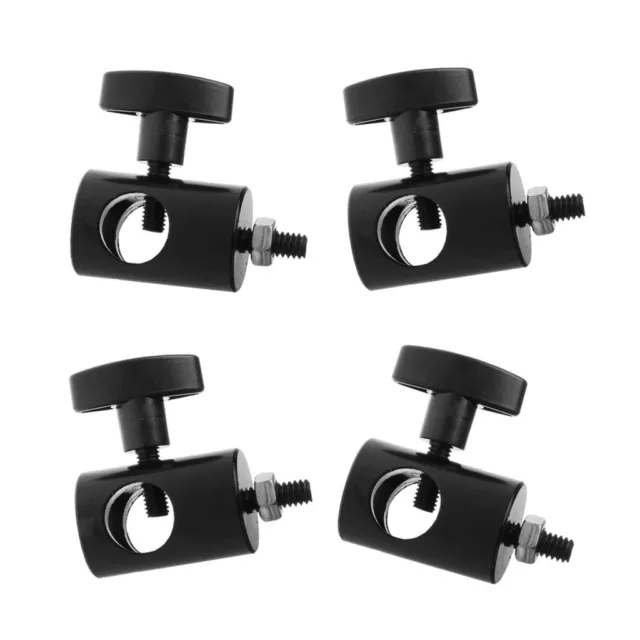 4 Pcs Impact Rapid Baby to 1/4" Thread Adapter Converter Light Stand Bracket