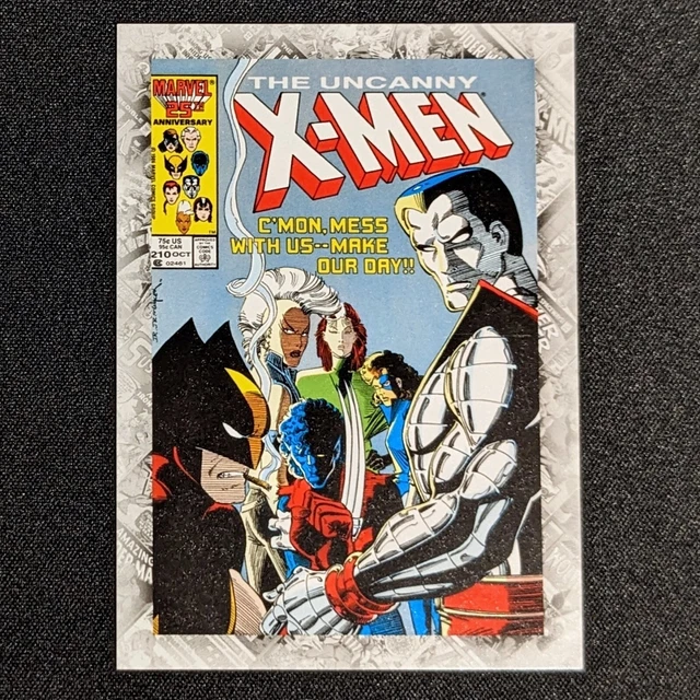 2012 UD MARVEL BEGINNINGS Breakthrough Issues UNCANNY X-MEN Vol 1 #210 ROMITA Jr