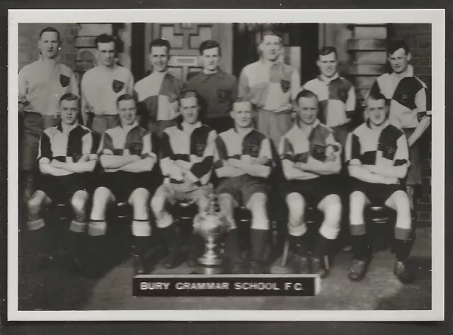 Ardath-Photocards A Lancs Football 1936 (Lf110)-#044- Bury Grammar School Fc