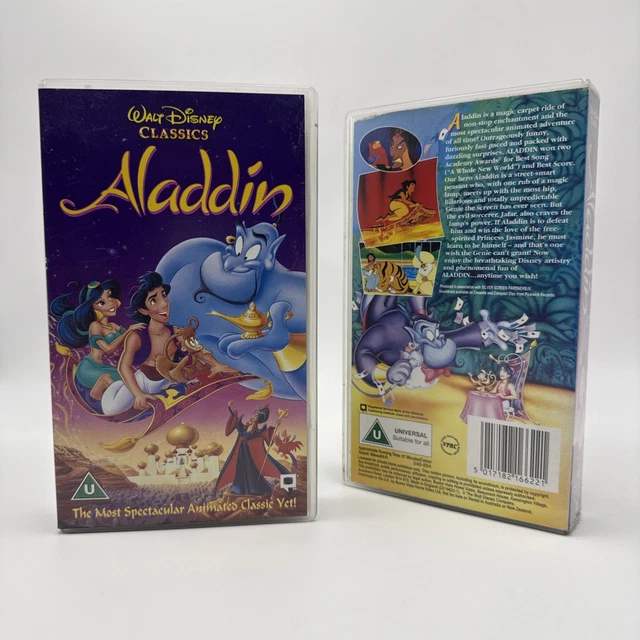 walt-disney-classics-aladdin-vhs-1993-2-49-picclick-uk
