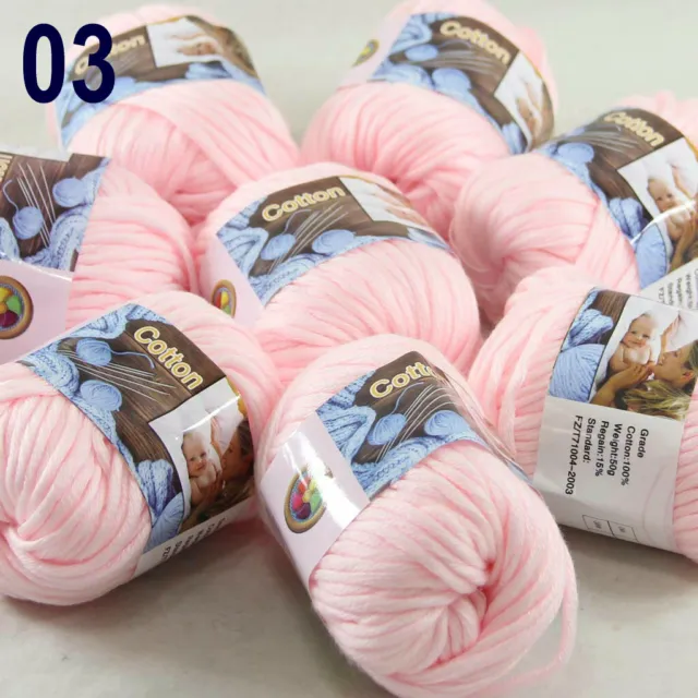FUNCTIONAL SEWING THICK Yarn Ball Woven Thread DIY Hand Knitting Crochet  Yarn $16.48 - PicClick AU