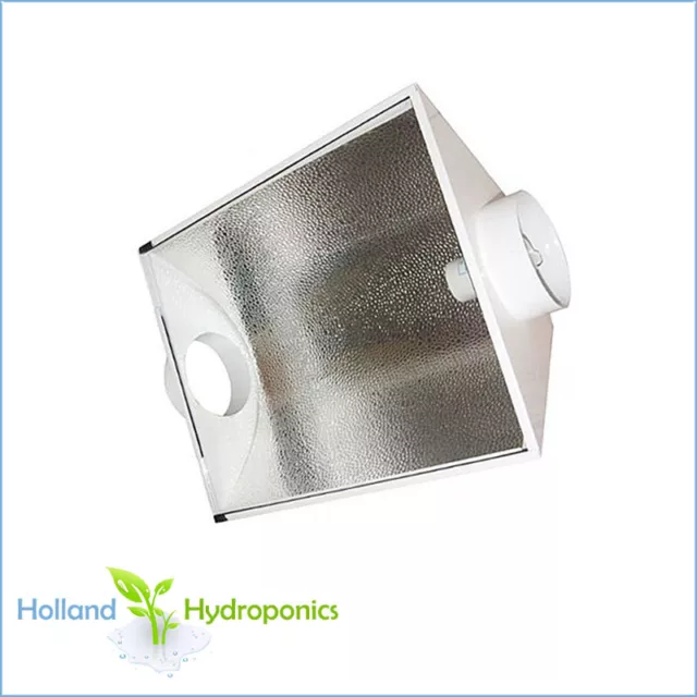 5" COOLVENT REFLECTOR Hydroponics HPS/MH Grow Light 95% Aluminium Air Cool Shade