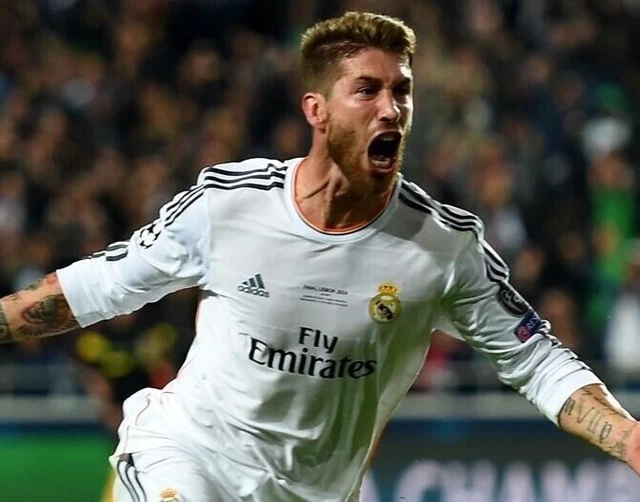 CAMISETA SHIRT REAL Madrid Final Liga de Campeones 2014 Sergio