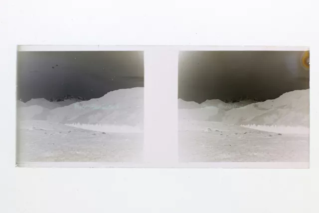 Montagne France Photo NEGATIF PL51L29n4 Plaque de verre Vintage 1933