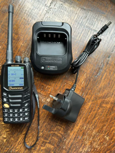 Wouxun Kg-Uv9K Dual Band Vhf-Uhf Handheld Tranceiver