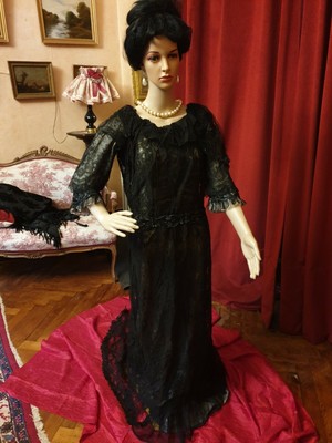 robe 1900 dentelle