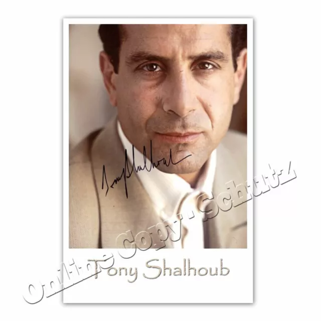 Tony Shalhoub alias Monk  +++  Autogrammfoto ³