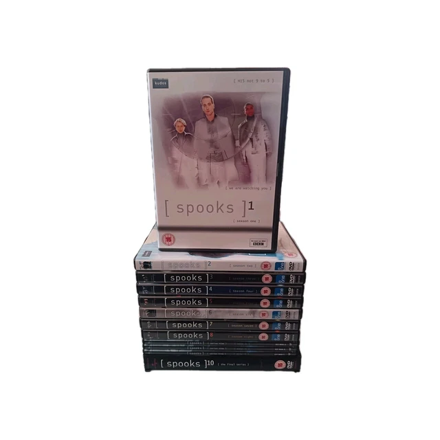 SPOOKS THE COMPLETE Series 1-10 DVD Box Sets + Movie UK Region 2