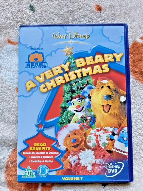 BEAR IN THE Big Blue House A Very Beary Christmas DVD 15 08 