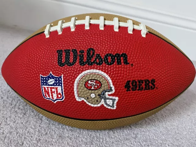 WILSON San Francisco 49ers NFL junior american football Vintage 1990s