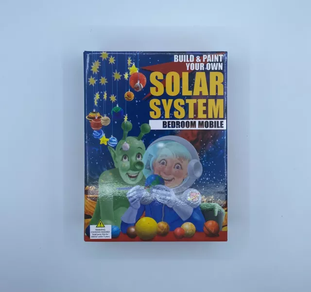 Paint Your Own Solar System Mobile
