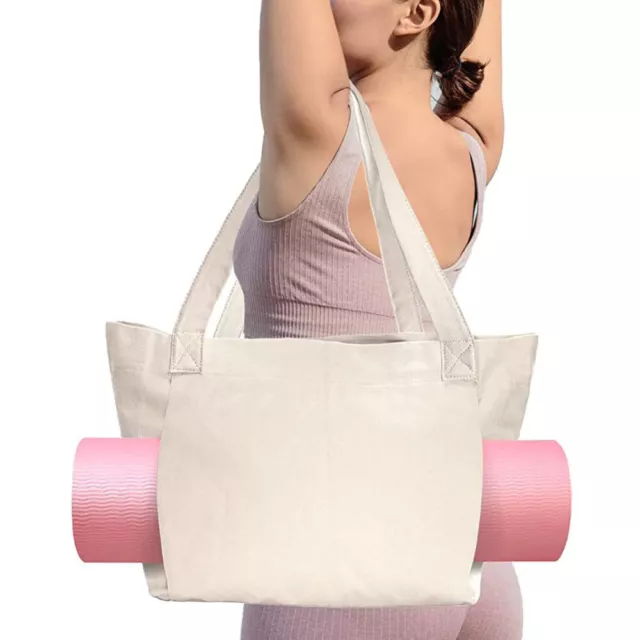 Yoga Mat Carrier Bag Workout Carry Tote Women Pilates Fitness Gym Sports Storage