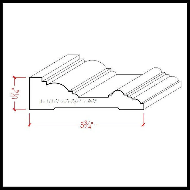 Casing EWCA22, 1-1/16" x 3-3/4" 3