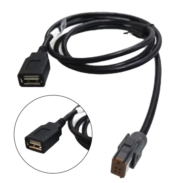Câble Audio Auxiliaire Stéréo Noir - Pour Haut-parleurs, Connexions Audio