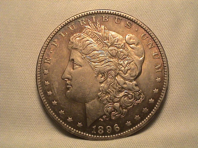 1896-O Morgan Silver Dollar