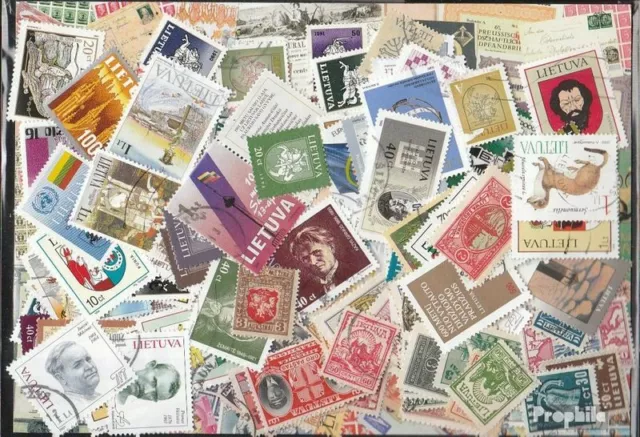 Briefmarken Litauen 200 verschiedene Marken