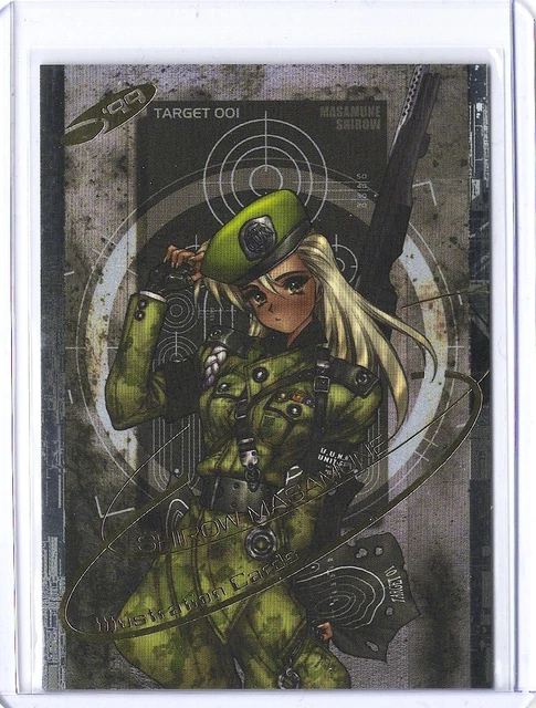 1999 SHIROW MASAMUNE Illustration Cards SP2 $500.00
