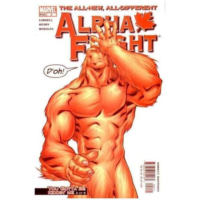 Alpha Flight #2 The All New All Different Marvel Comics June Jun 2004 (VF+)