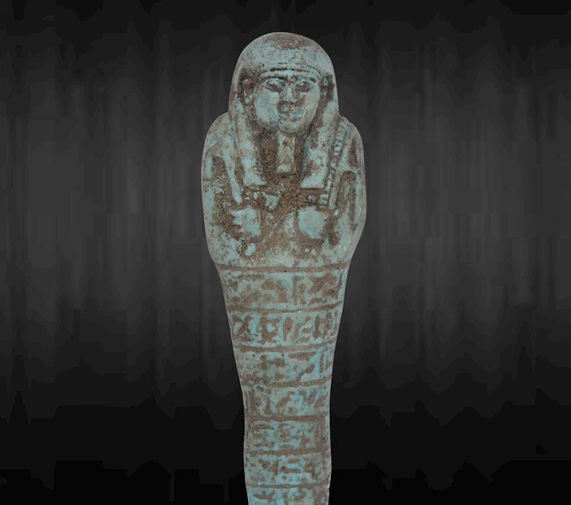 SERVIDOR DE LA TUMBA REAL USHABTI Shabti antiguo faraónico egipcio antiguo...