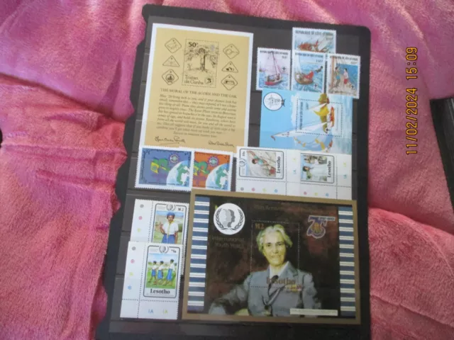 Collection / Mixture - Boy Scouts / Girl Guides - All MNH